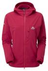 Mountain Equipment WMNS ECHO HOODED JACKET (Sangria)