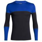 Icebreaker MENS 200 OASIS DELUXE LS CREWE (Midnight Navy/SURF)