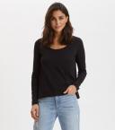 Odd Molly WOVEN TO LIFE TOP (almost black)
