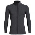 Icebreaker DESCENDER LS ZIP (Jet HTHR/Black)