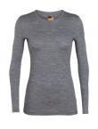 Icebreaker WMNS 200 OASIS LS CREWE (Gritstone HTHR)