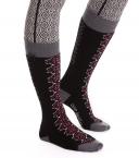 Odd Molly DEEP SNOW SOCK (black multi)