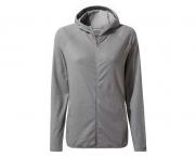 Craghoppers NosiLife NILO HOODED TOP WOMEN (cloud grey marl)