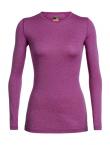 Icebreaker WMNS 200 OASIS LS CREWE SKY PATHS (amore)