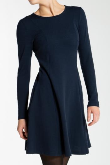 We Norwegians FJORD FLARED DRESS WOMEN (navy fjord)
