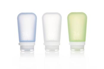 HUMANGEAR 'GOTOOB+' 3ER PACK (100 ml transp./grün/blau)