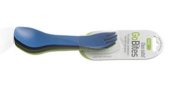 HUMANGEAR BESTECK GOBITES UNO MINI (3er Pack blau, grau, grün)