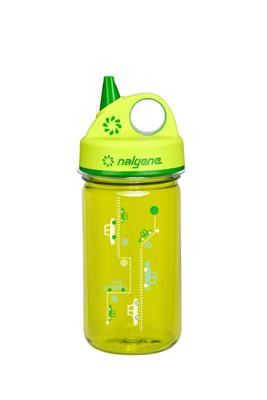 NALGENE KINDERFLASCHE 'GRIP-N-GULP' (0,35 L grün Auto)