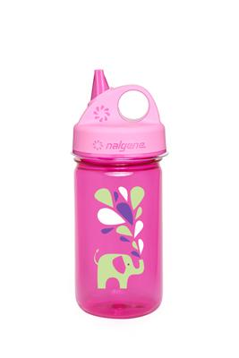 NALGENE KINDERFLASCHE 'GRIP-N-GULP' (0,35 L pink Elefant)