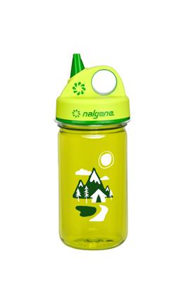 NALGENE KINDERFLASCHE 'GRIP-N-GULP' (0,35 L grün Trail)