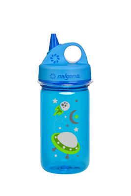 NALGENE KINDERFLASCHE 'GRIP-N-GULP' (0,35 L blau Space)