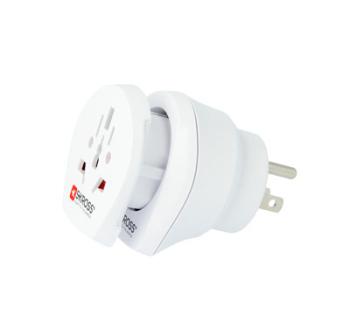 SKROSS STECKERADAPTER 'COMBO' (World to USA)