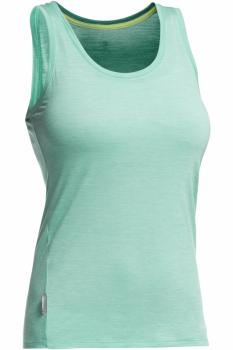 Icebreaker  WMNS SPHERE TANK STRIPE (Patina/Snow)