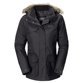 Jack Wolfskin KELOWNA PARKA WOMEN (black)