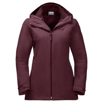 Jack Wolfskin NORRLAND 3IN1 W (fall red)