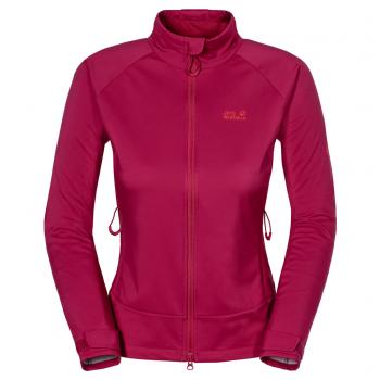 Jack Wolfskin STORMBREEZE SOFTSHELL JKT W (azalea red)