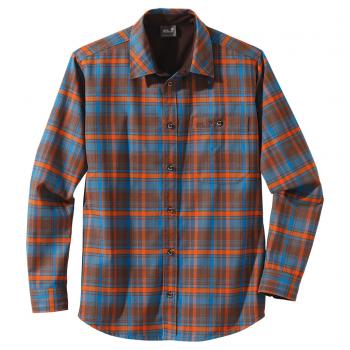 Jack Wolfskin VIEWPOINT SHIRT MEN (mocca checks)