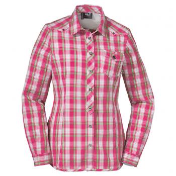 Jack Wolfskin WICHITA SHIRT WOMEN (orchid checks)
