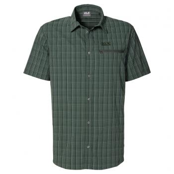 Jack Wolfskin RAYS STRETCH VENT SHIRT M (spruce checks)