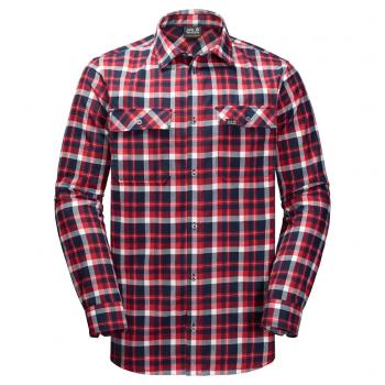 Jack Wolfskin BOW VALLEY SHIRT (red blue checks)