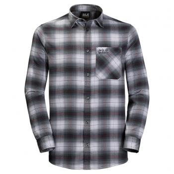 Jack Wolfskin LIGHT VALLEY SHIRT (ebony checks)
