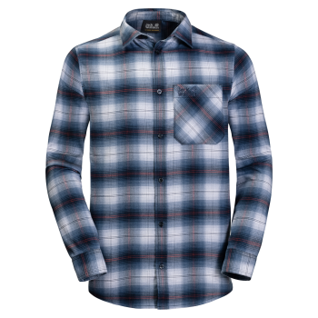 Jack Wolfskin LIGHT VALLEY SHIRT (night blue checks)