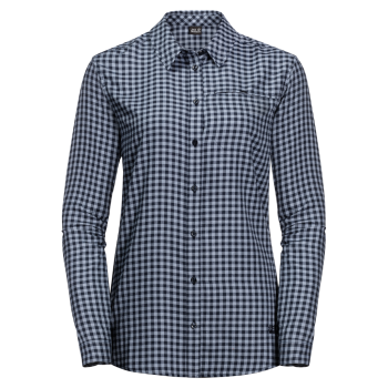 Jack Wolfskin RIVER TOWN SHIRT W (bluewash checks)