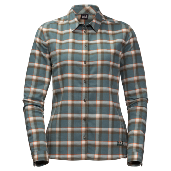 Jack Wolfskin LIGHT VALLEY SHIRT W (north atlantic checks)