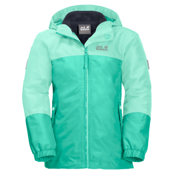 Jack Wolfskin G ICELAND 3IN1 JKT (electric green)