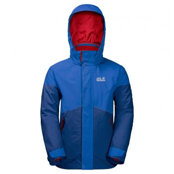 Jack Wolfskin B POLAR WOLF 3IN1 JKT (royal blue)