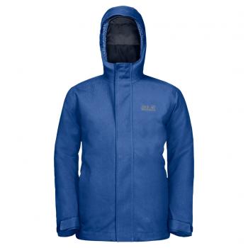 Jack Wolfskin DREI BERGE 3IN1 JACKET KIDS (coastal blue)