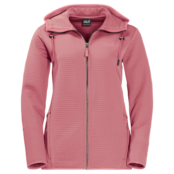 Jack Wolfskin MODESTO HOODED JKT WOMEN (rose quartz)
