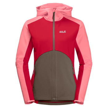 Jack Wolfskin MOUNT ISA FLEECE W (clear red)
