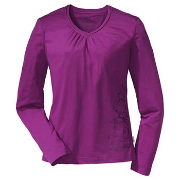 Jack Wolfskin CRYSTAL LONGSLEEVE WOMEN (crimson)