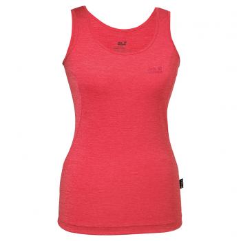 Jack Wolfskin CROSSTRAIL TOP WOMEN (hibiscus red)