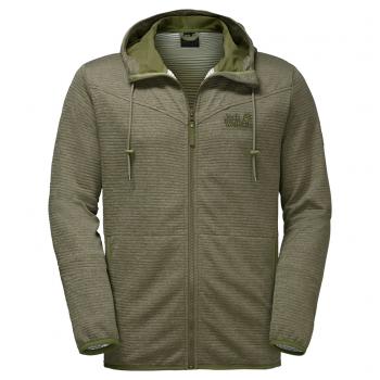 Jack Wolfskin TONGARI HOODED JACKET MEN (burnt olive)