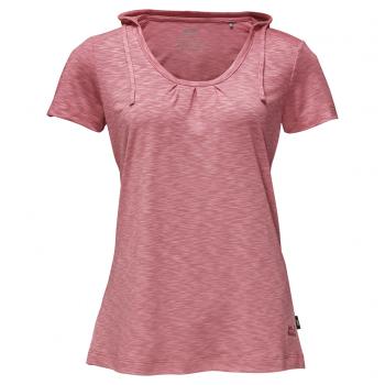 Jack Wolfskin TRAVEL HOODY T WOMEN (rose quartz)