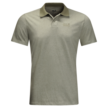 Jack Wolfskin PIQUE POLO MEN (khaki)