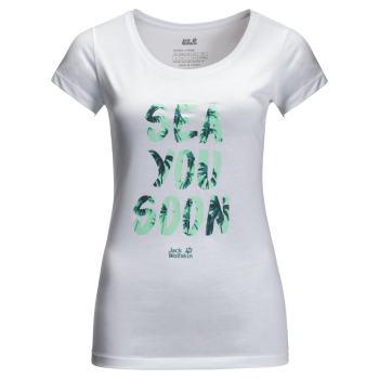 Jack Wolfskin SEA YOU SOON T W (white rush)