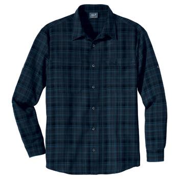 Jack Wolfskin VALLEY SHIRT MEN (blue graphite checks)