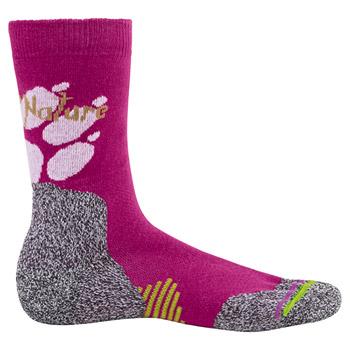 Jack Wolfskin KIDS HIKING SOCK (raspberry)