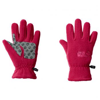 Jack Wolfskin FLEECE GLOVE KIDS (azalea red)