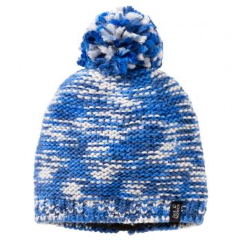 Jack Wolfskin KALEIDOSCOPE KNIT CAP KIDS (coastal blue)