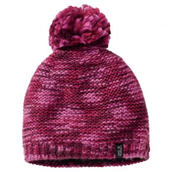 Jack Wolfskin KALEIDOSCOPE KNIT CAP KIDS (fuchsia)