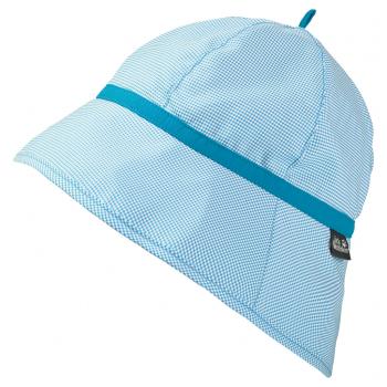 Jack Wolfskin SUPPLEX SUN HAT GIRLS (turquoise checks)