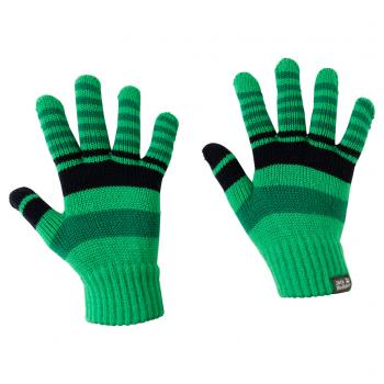 Jack Wolfskin CROSS KNIT GLOVES KIDS (evergreen)