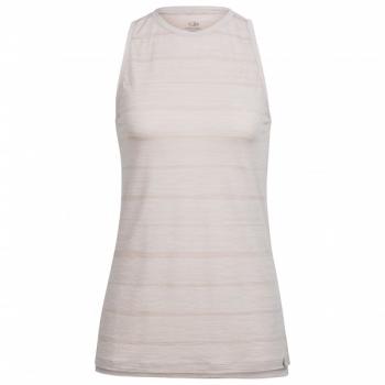 Icebreaker WMNS ARIA SLEEVELESS COMBED LINES (Pumice/Snow)