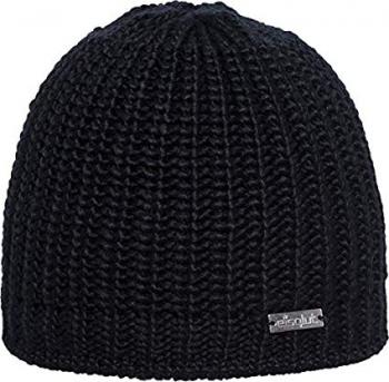 Eisglut ISOLDE MERINO Mütze (schwarz)