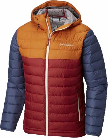 Columbia POWDER LITE HOODED JACKET MEN (red element/bright copper)