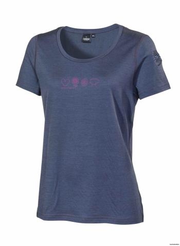 Ivanhoe of Sweden UW MEJA SYMBOLS SHIRT (steelblue)